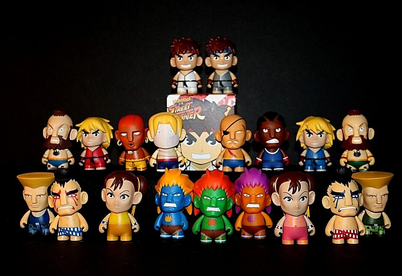 kidrobot x Street Fighter Blind Box Figures 18+ Options kidrobot x Street Fighter Blind Box Figures 18+ Options