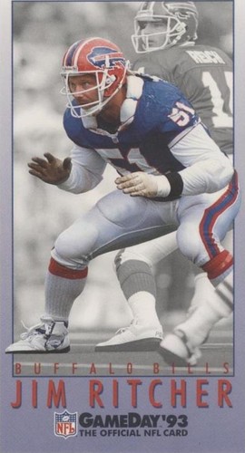1993 Fleer GameDay Jim Ritcher #352