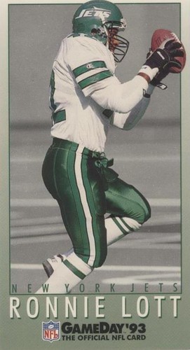 1993 Fleer GameDay Ronnie Lott #171
