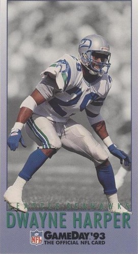1993 Fleer GameDay Dwayne Harper #397