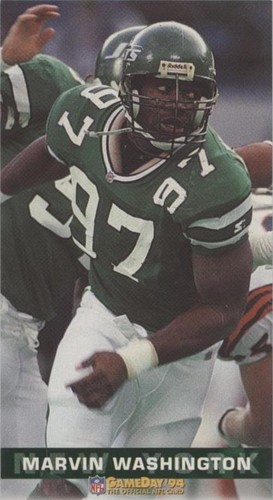 1994 Fleer GameDay Marvin Washington #311