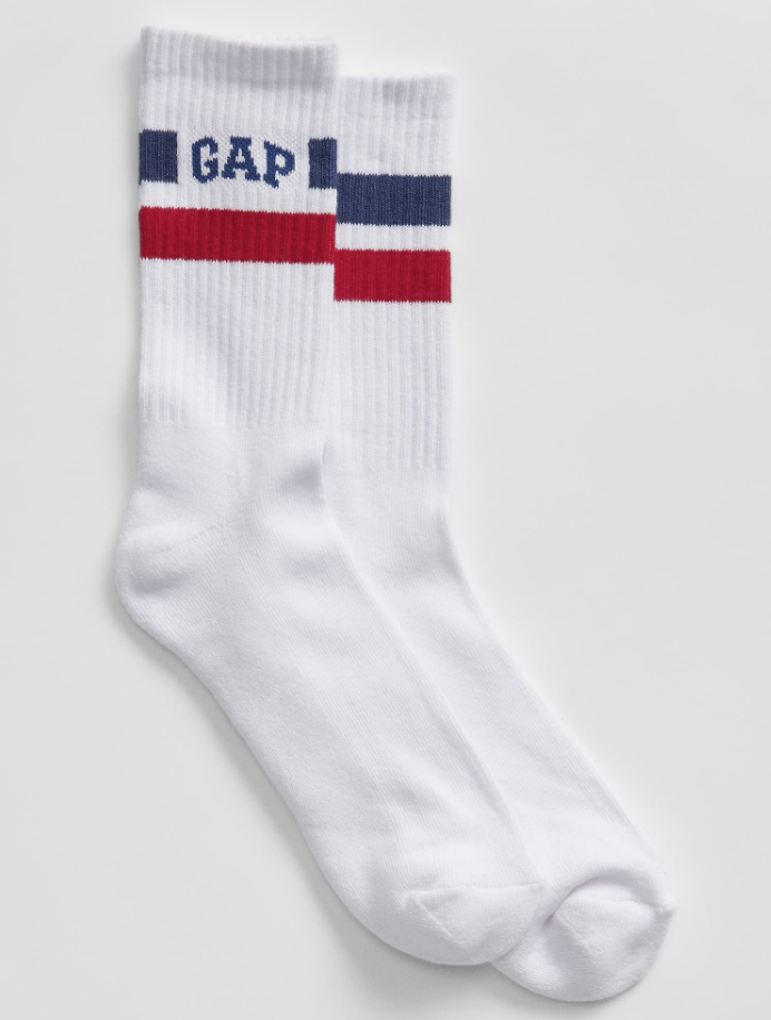 Gap Men One Size Logo Socks