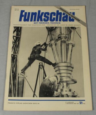 FUNKSCHAU - Fachschrift für Funktechniker / Ingenieur-Ausgabe vom Nov. 1955 /172