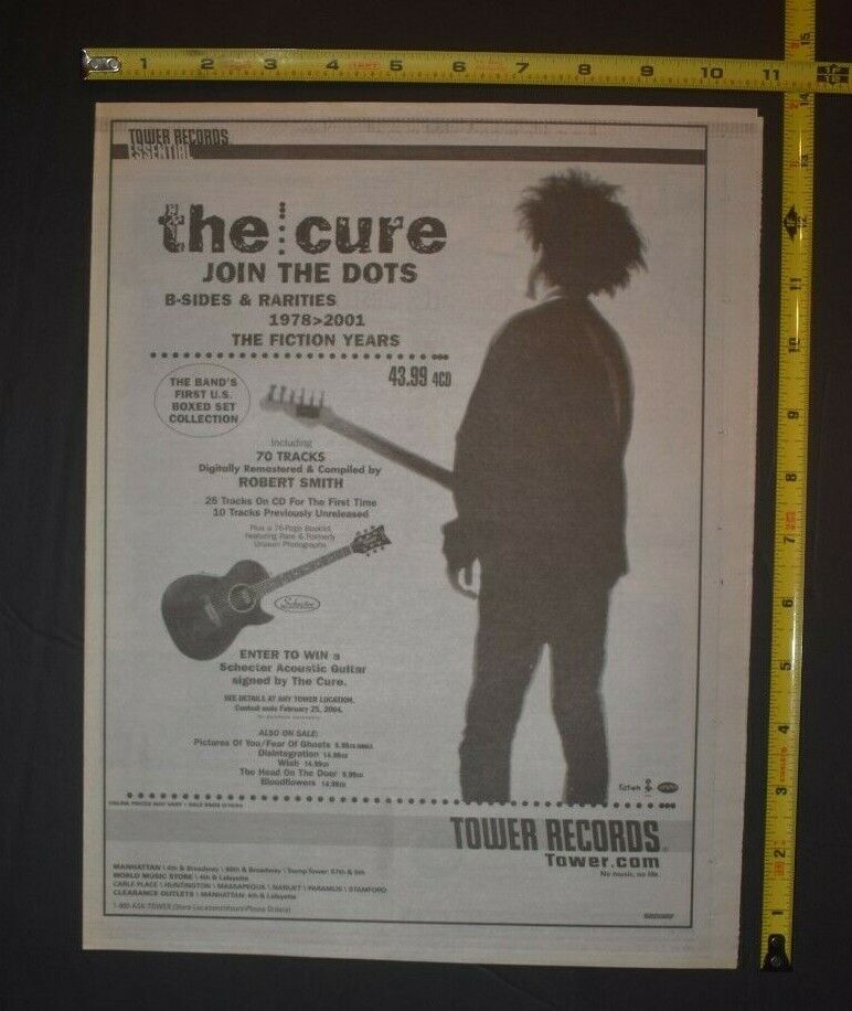 The Cure 2004 CD Ad Join The Dots B Sides and Rarities 1978-2001 | eBay The Cure 2004 CD Ad Join The Dots B Sides and Rarities 1978-2001 | eBay