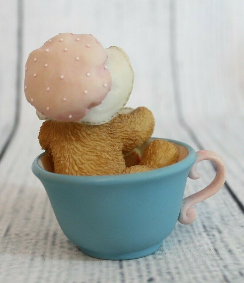 Cherished Teddies Madeline A Cup Full Of Friendship  #135593 Vtg 1994 Figurine