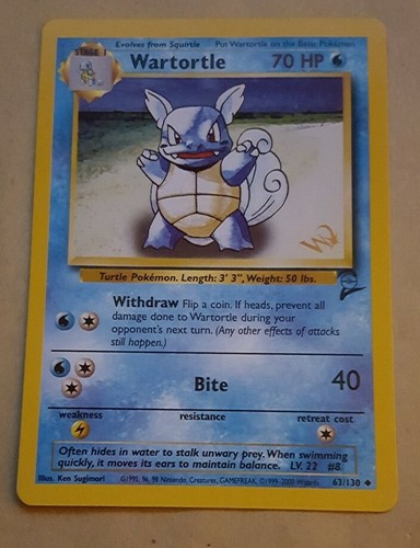 2023 ポケモンカード Wartortle ホロカード Wartortle (Reverse Holo) U 008/165 SV2a Pokémon Card 151