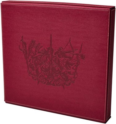 Dragon Shield: RPG   Player Companion Accessory Box & Dice Tray: Blood Red