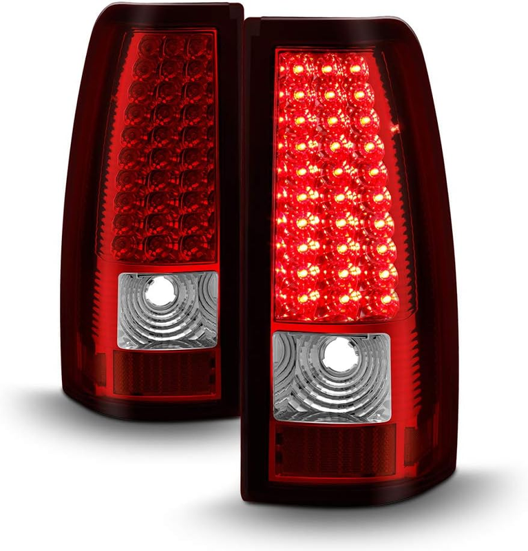 Brake LED Tail Lights For 1999-2006 GMC Sierra 1500 2500 3500 99-02 Silverado