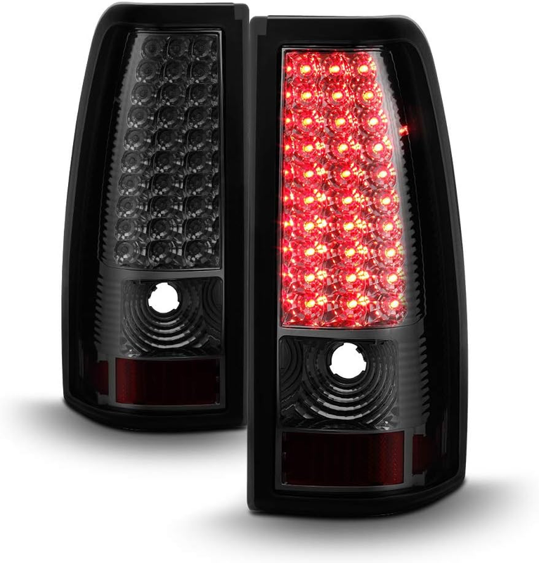 LED Tail Lights Brake Lamps Left Right for 1999-2002 Chevy Silverado GMC Sierra