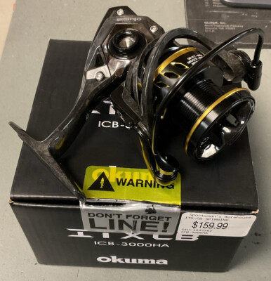 Okuma ICB-3000HA ITX-CB Carbon Body Spinning Reel *Open Box*