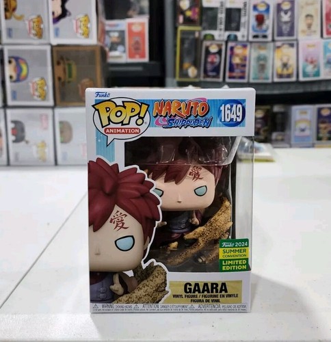 Funko Pop Naruto Shippuden Gaara SDCC 2024 Summer Convention