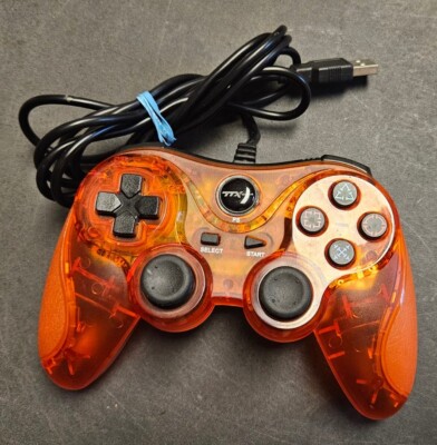 TTX-Tech PS3 Universal Wired USB Controller M20 - Clear Red (Read Desc.)