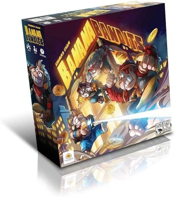 Banana Bandits Board Game New Sealed Fighting Monkeys Towers Coins Free Ship USA
