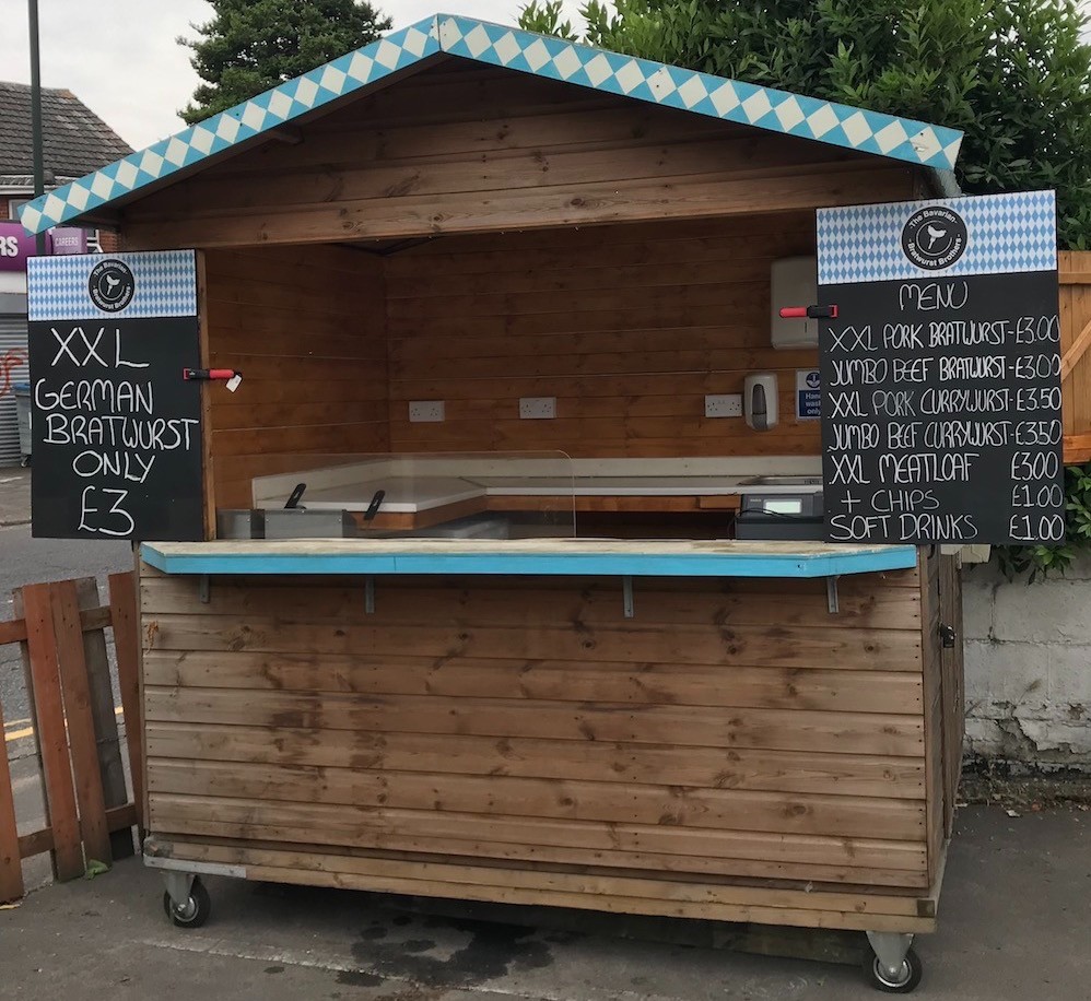 Catering Kiosk, Stall, Unit, Fully equipped, eye catcher, for sale in