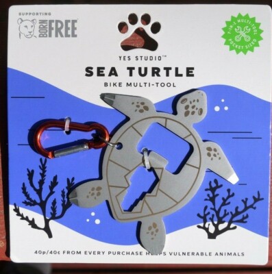 HAWAIIAN SEA TURLE Bottle Opener MULTI TOOL Key Ring Keychain 