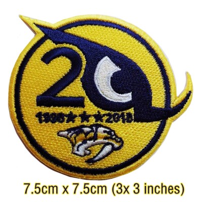 Nashville PREDATORS Hockey Patches-Iron- sew (Select options) Thai by USPS