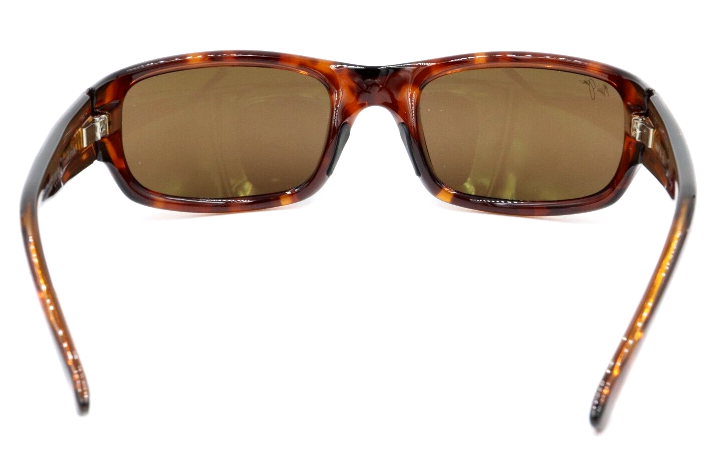Pre-owned Maui Jim Stingray Tortoise Wrap Bronze Polarized Sunglasses H103-10 $279 In Hcl Bronze
