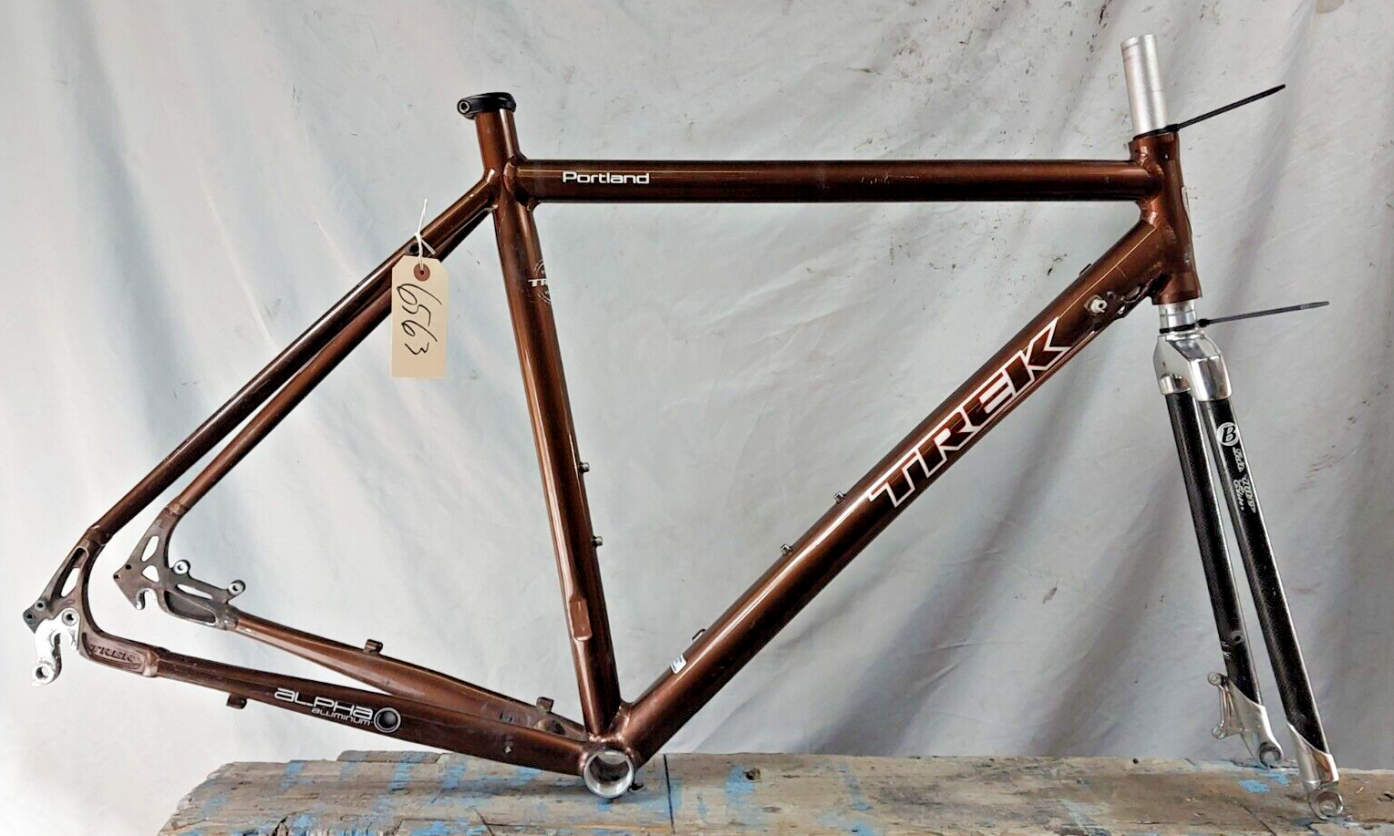 TREK Portland DISC フレーム 2010 Trek Portland Gravel Bike Frame Set Medium 55cm Disc