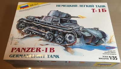 ZVEZDA German Tank T-1V. Model 3522