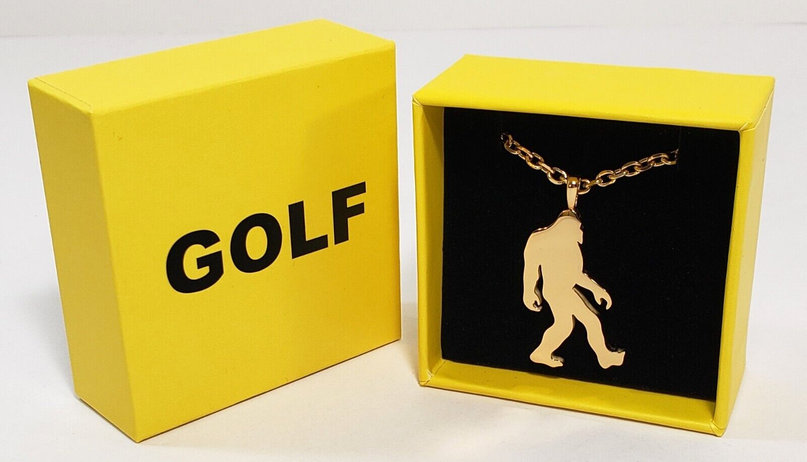 Golf Wang X Tyler The Creator Sasquatch Gold Necklace Camp Golf Wang X Tyler The Creator Sasquatch Gold Necklace Camp