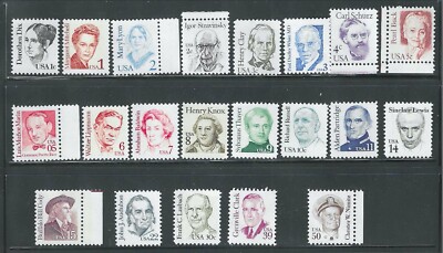United States Stamps MNH -Great Americans Series- Great Value-- Take a Look