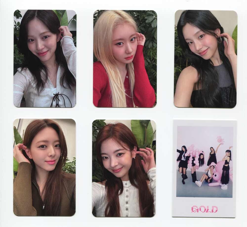 ITZY GOLD musickorea 特典トレカ ITZY - GOLD [MUSIC KOREA] PREORDER EXCLUSIVE OFFICIAL