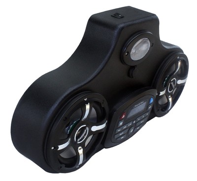 Froghead Ind. Stereo for Kawasaki Mule ProFXT4 w/ Bluetooth AM/FM & LED speaker