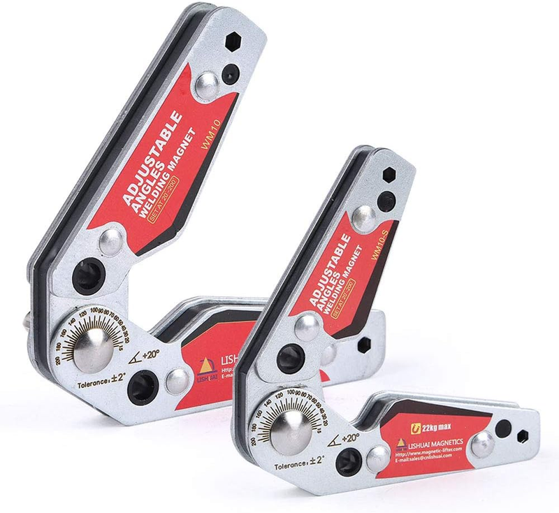 New Adjustable Angle(20° 200°) Welding Magnet Clamp,Welder Tool Accessories (Sma