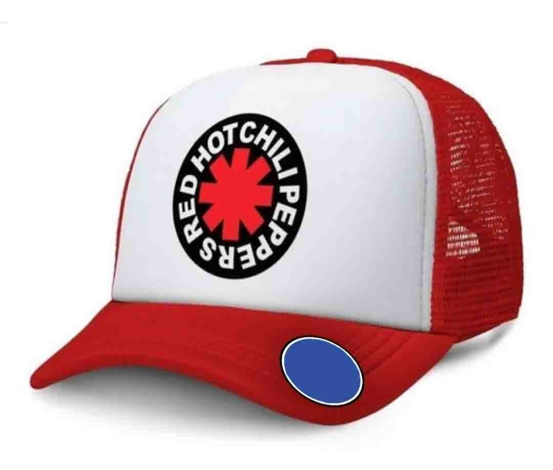 RED HOT CHILI PEPPERS - Red TRUCKER Hat - Cap - Unisex - New
