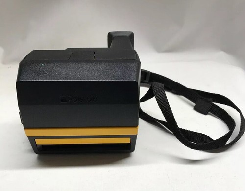 Polaroid Job Pro 2 black/yellow vintage instant camera