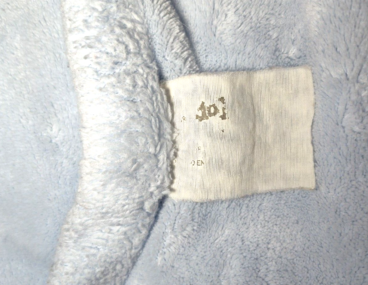 Kids Line Blue Car Train Fleece Baby Boy Blanket Lovey Soft Slug Bug