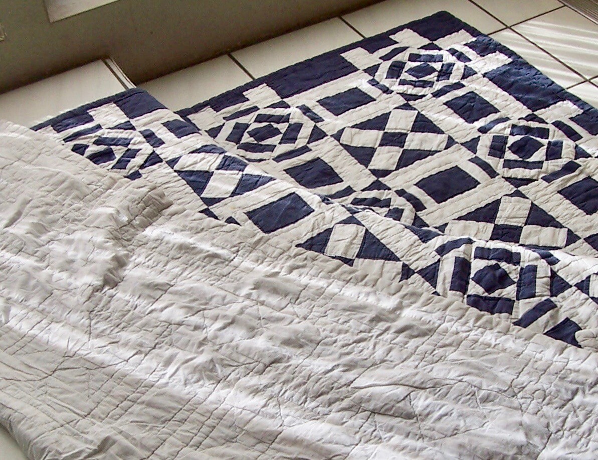 Classic Blue and White Great Quilt