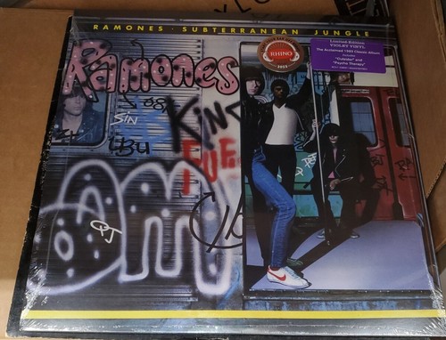 The Ramones Subterranean Jungle Violet colored Vinyl NEW