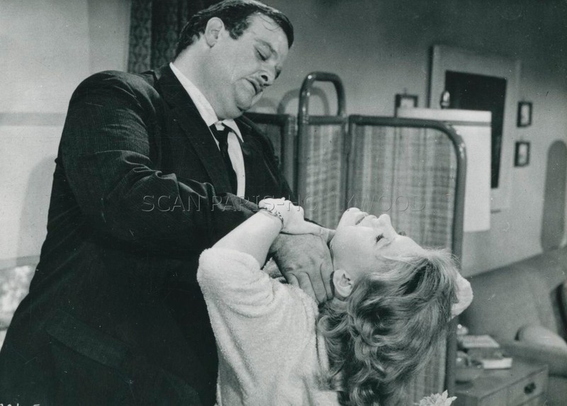 Victor BuonoÂ Diane Sayer The StranglerÂ  1964  Photo Original  #5