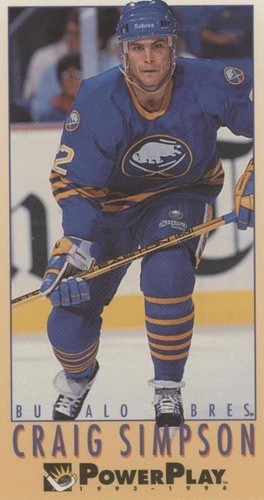 1993-94 Fleer Power Play - Craig Simpson #301