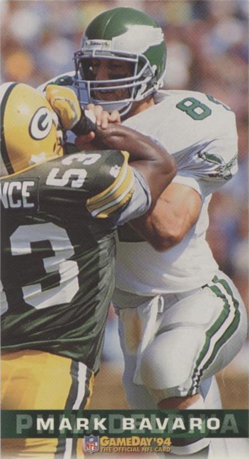 1994 Fleer GameDay Mark Bavaro #316