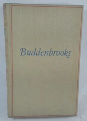 Buddenbrooks In German Thomas Mann 1900s Hardcover Book