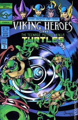 Last of the Viking Heroes Summer Special #3 VF+ 8.5 1991 Stock Image