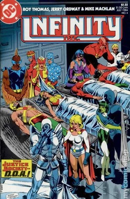 Infinity Inc. #4 FN 1984 Stock Image