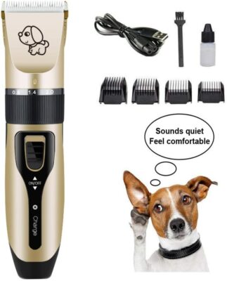 Pet Professional Dog Grooming Clippers Kit For Dog Cat Hair Trimmer Groomer Set