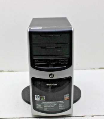 eMachines T5062 Desktop Computer AMD Athlon 64 1GB Ram No HDD /OS