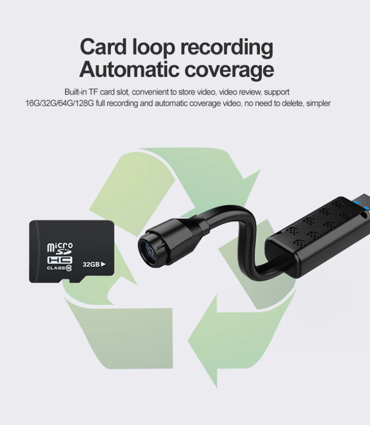 Mini Wireless Hidden USB Camera WiFi IP Cam Home Security Night Vision HD 1080P - Image 18