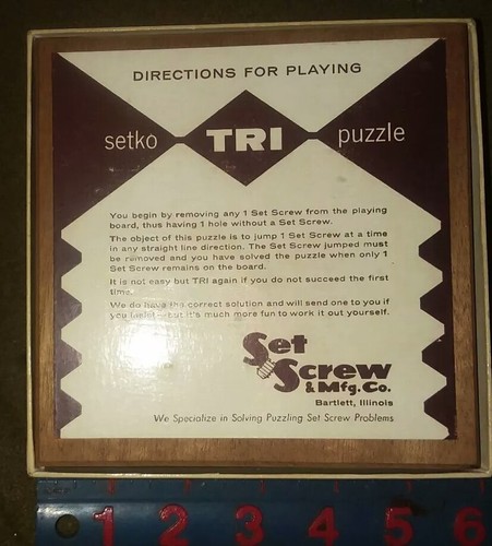 Ship Free Vintage Set Screw and Mfg. Co. SETCO 