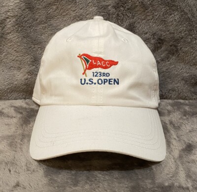 LOS ANGELES LACC 123rd US OPEN USGA Member White Cap Hat Snapback Golf