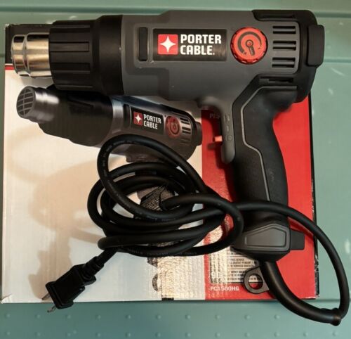 Porter Cable PC1500HG 1500-Watt Heat Gun Barely Used Excellent Shape W/ Box