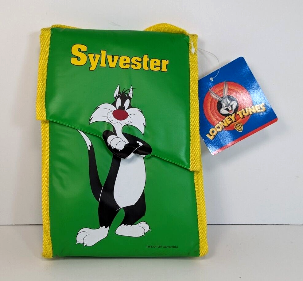 Looney Tunes Thermos Green Cat Tags Vtg New