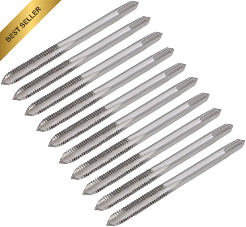 5 Pairs Metric Hand Threading Tap Set M4 Thread 0.7Mm Pitch Taper & Plug Milling