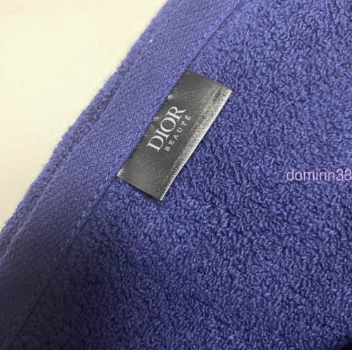 Dior Embroidery Sauvage Serviette Towel Washcloth Facecloth Parfums VIP Gift