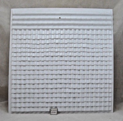 Spanish Tile Roof Sheet  - 1/12 scale molded styrene  PRE1126 - 13''x14'' 1pc