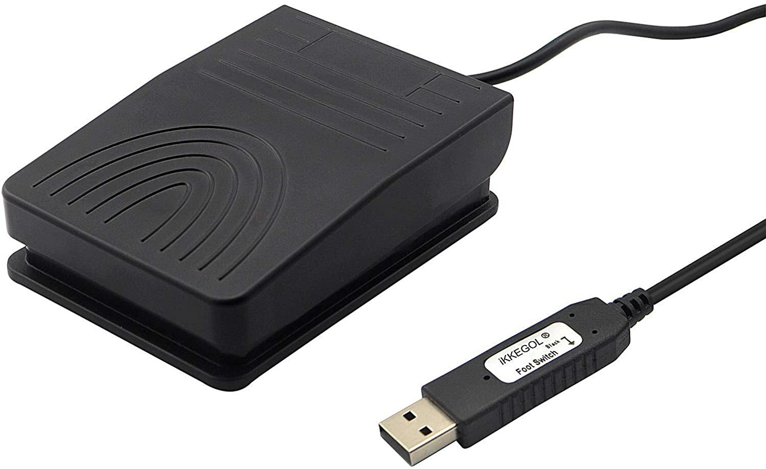 Upgraded USB Foot Switch Game PC Hands Free One Key Pedal Co